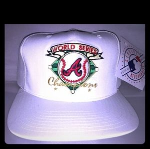 Vintage atlanta braves 95 world series ball cap